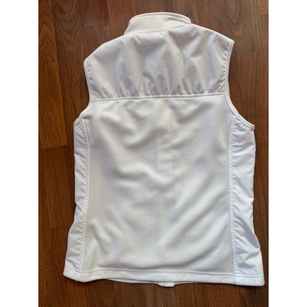 Womens Volkswagen VW Logo White Vest Charles River Apparel‎ For Her Small EUC - Picture 4 of 12